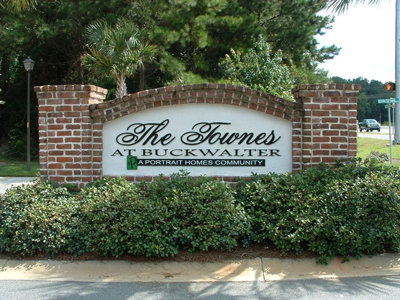 The Townes Entrance